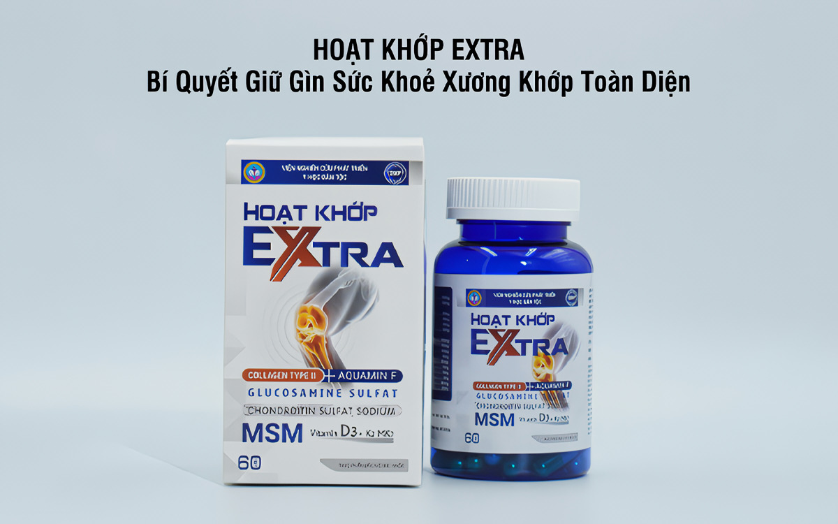 Hoạt khớp Extra: Bí quyết giữ gìn sức khỏe xương khớp toàn diện- Ảnh 1.