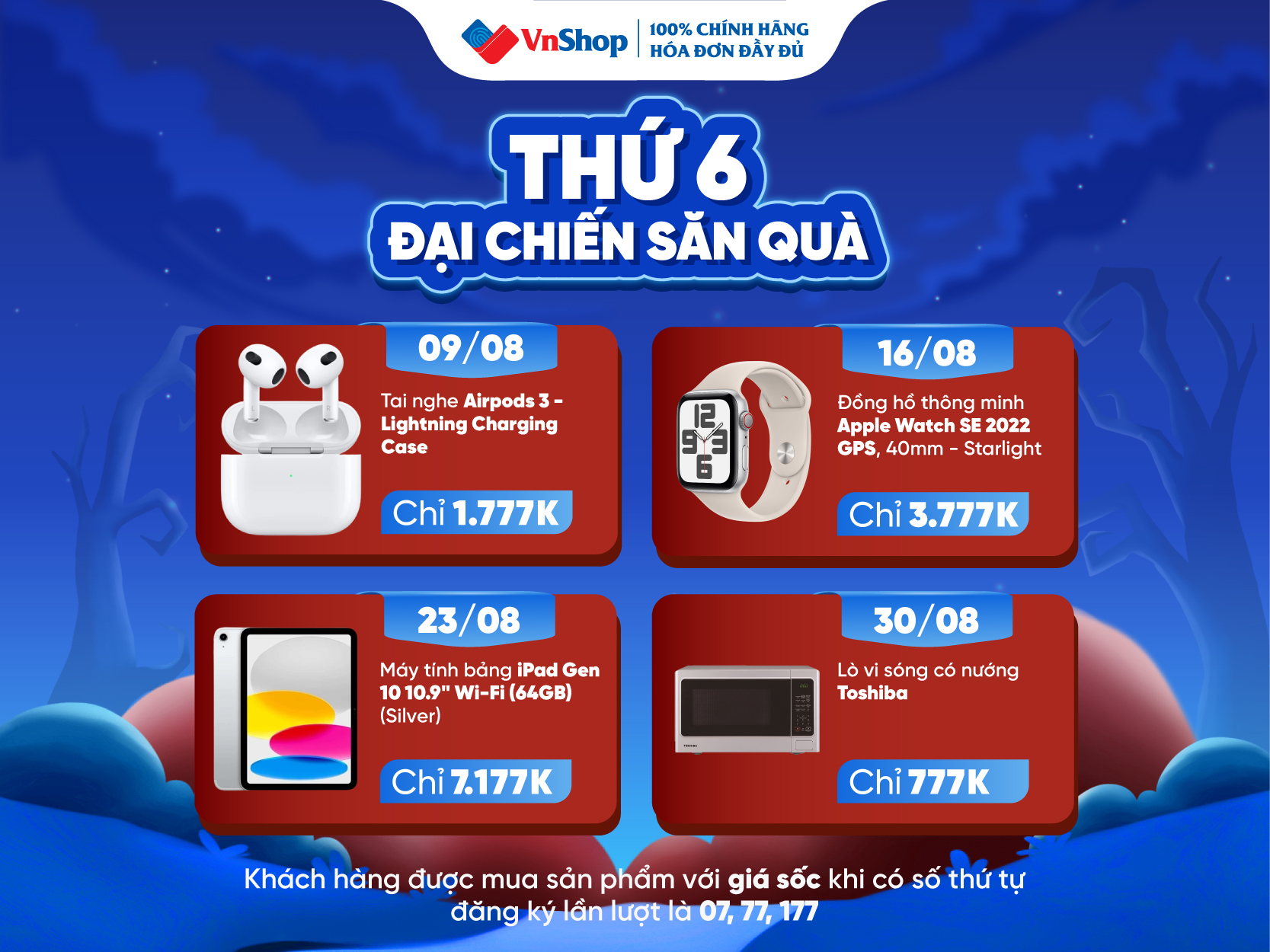 Ngay trên app ngân hàng: “Chốt deal” công nghệ giá sốc, áp mã thả ga, mua hàng chỉ từ 18K kèm freeship- Ảnh 2.