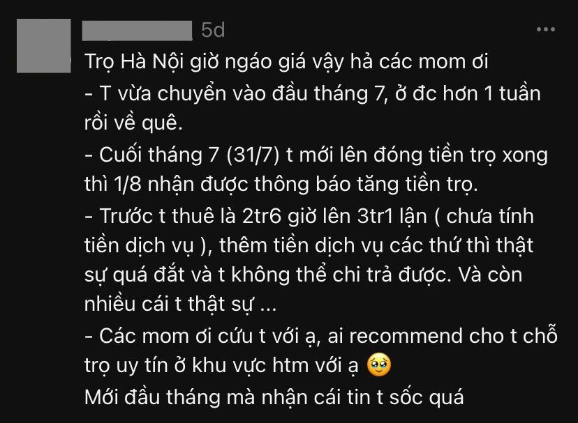 Mới đầu tháng cô hồn, tiền đã thi nhau “tháo chạy”: Chủ nhà quỵt tiền cọc, tăng giá thuê, ép chuyển đi gấp trong 5 ngày?!- Ảnh 4.