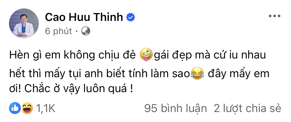 Nghi vấn bác sĩ Thịnh cà khịa Xoài Non: “Hèn gì em không chịu đẻ”- Ảnh 1.