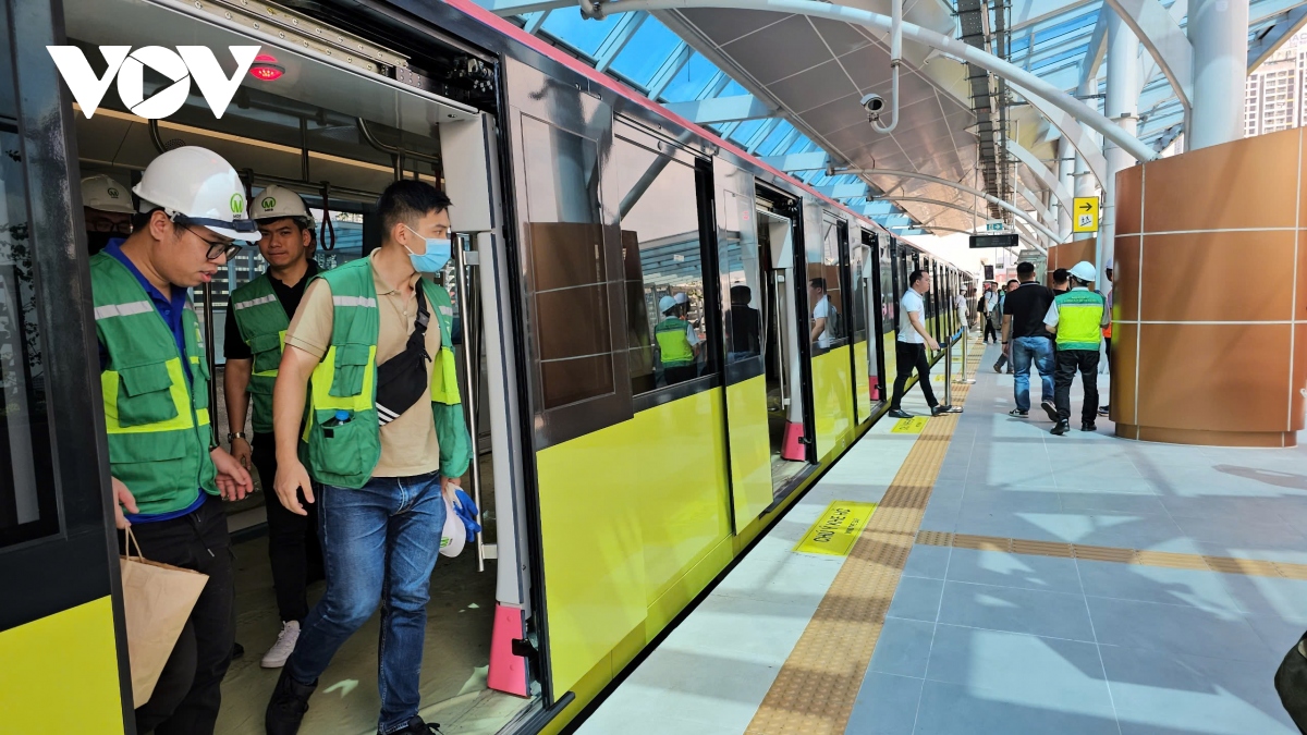 Cận cảnh Metro Nhổn - Ga Hà Nội trước ngày vận hành- Ảnh 11.