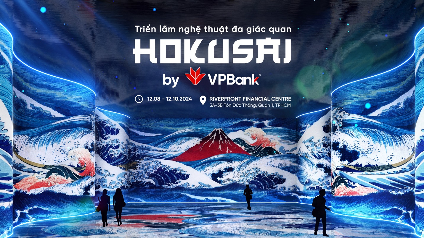 VPBank mang triển lãm tương tác đa giác quan đầu tiên của danh họa Hokusai đến Việt Nam- Ảnh 1.