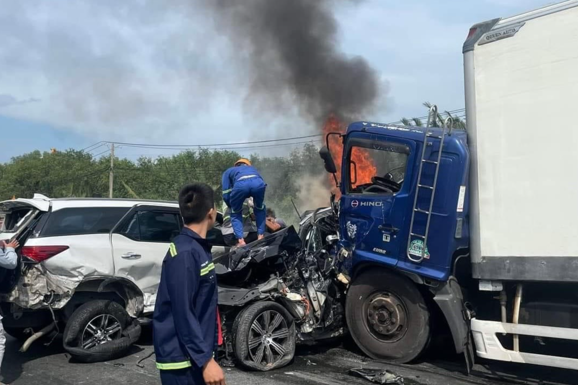 Tình hình sức khỏe của 7 nạn nhân trong vụ tai nạn liên hoàn giữa 8 ô tô trên cầu Phú Mỹ- Ảnh 3.