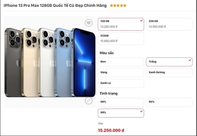 'Bom tấn' trên thị trường iPhone cũ giảm sốc: Thiết kế đẹp ngang ngửa 15 Pro Max mà giá chỉ bằng 1 nửa- Ảnh 1.