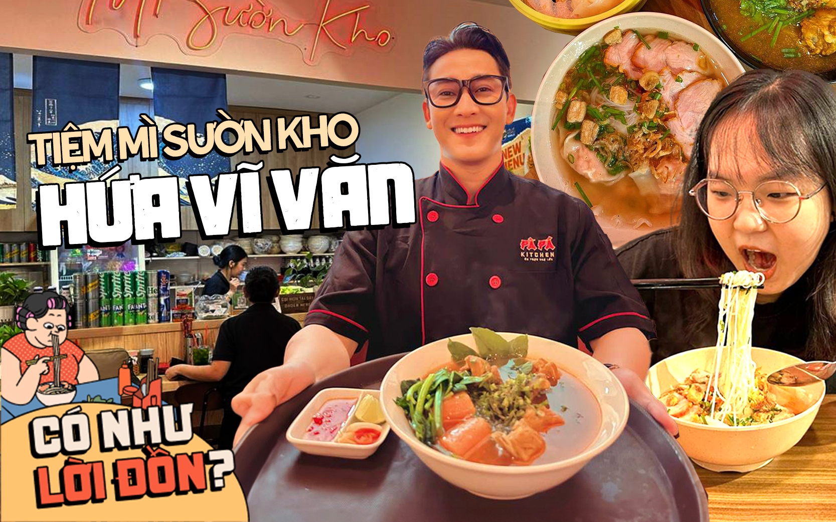 Nam thần U50 Hứa Vĩ Văn bán mì sườn kho: Giá không bị 