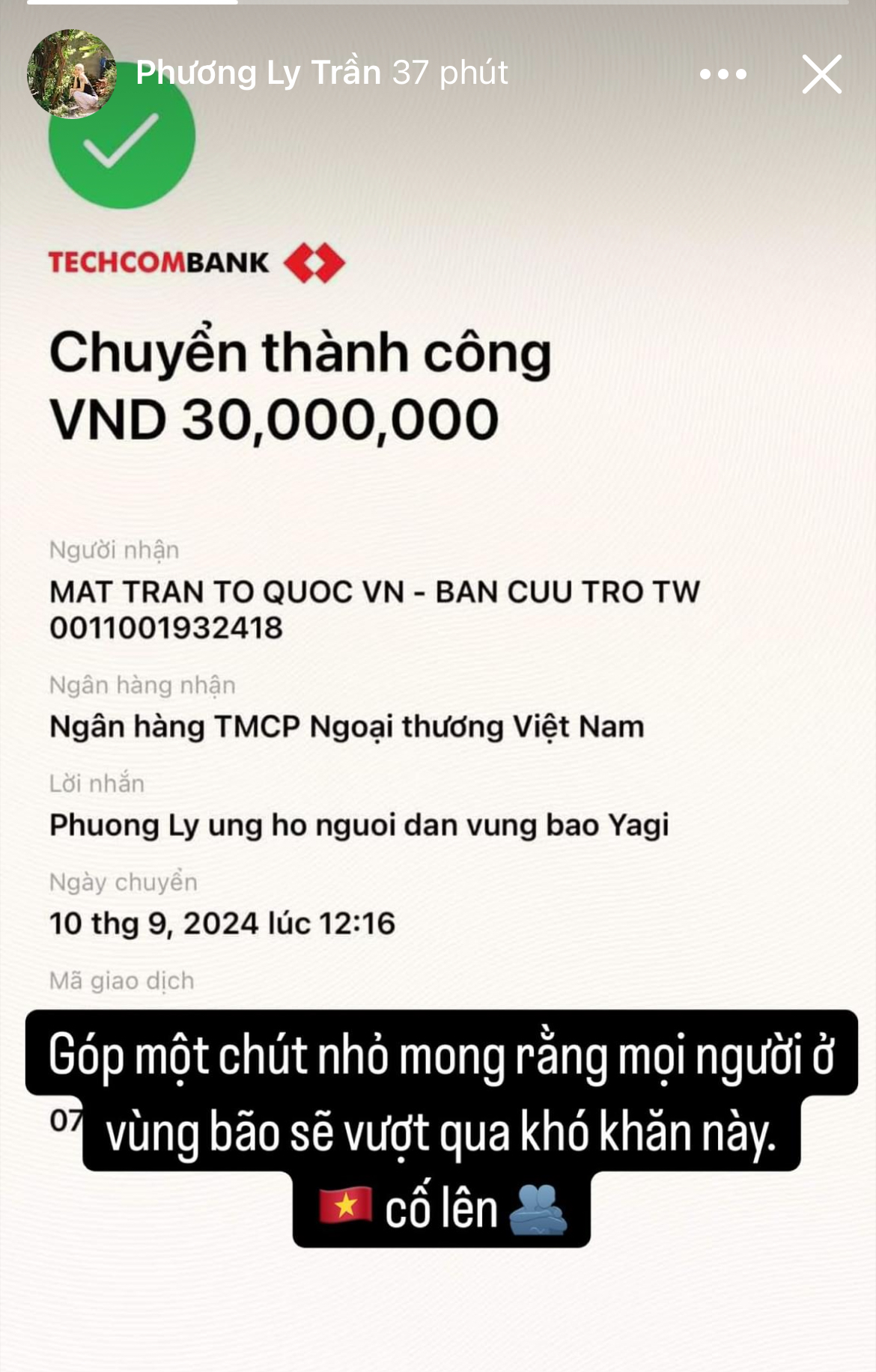 Thêm hơn 30 sao Việt đồng lòng đóng góp hàng tỷ đồng hỗ trợ bà con vùng bão lũ- Ảnh 19.