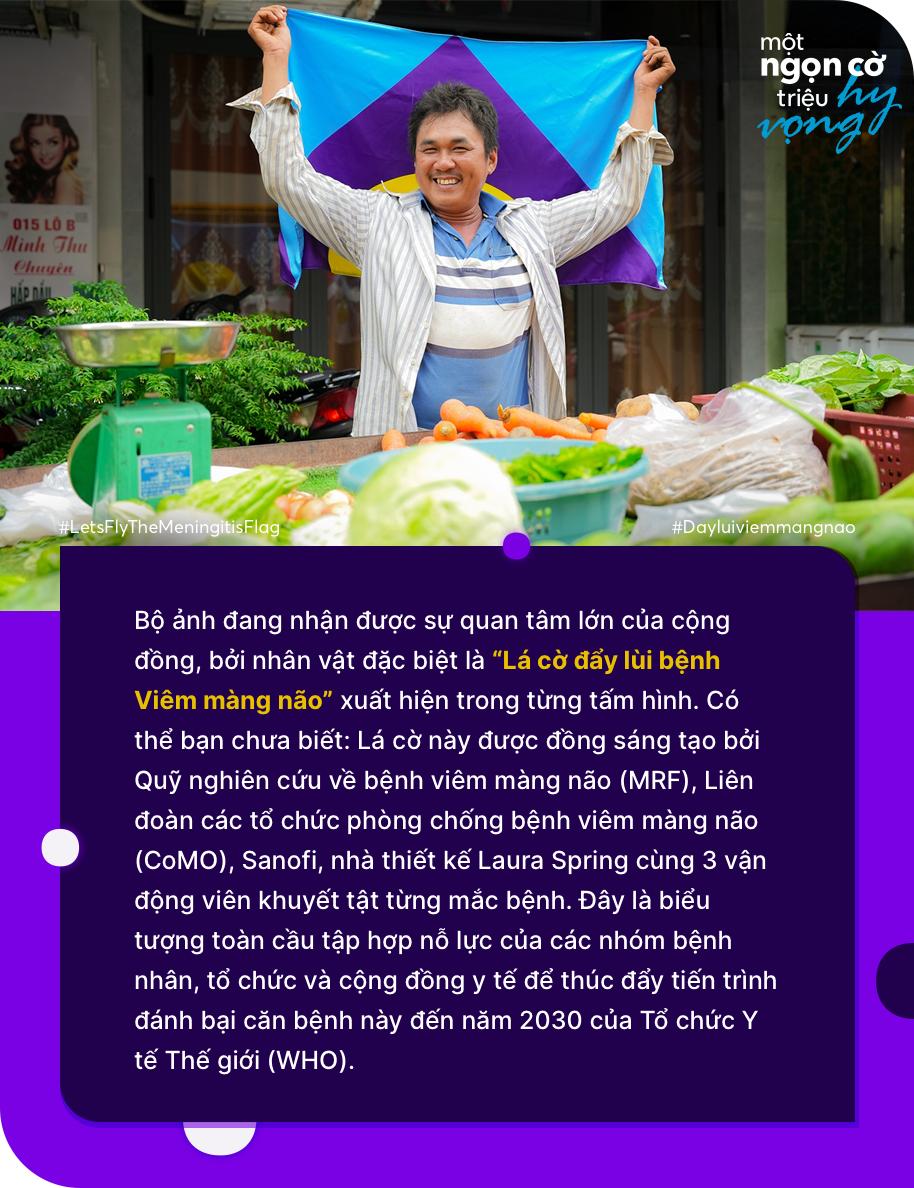 Cộng đồng mạng truyền tay bộ ảnh "Một ngọn cờ - Triệu hy vọng" về viêm màng não- Ảnh 3.