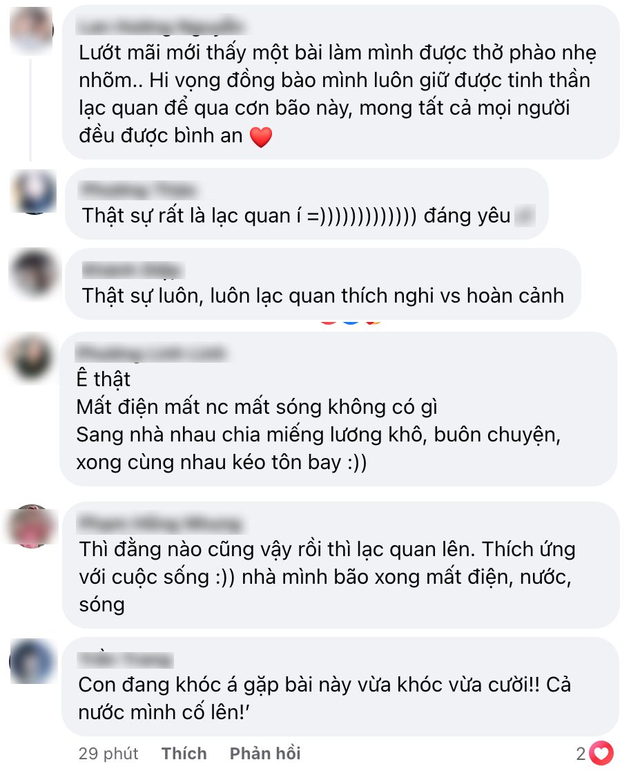 "Cả xóm úp cá rồi tụ tập nhà cô Lan nấu ăn": Người Việt vẫn lạc quan dù sống trong cảnh bão lũ thế đấy- Ảnh 2.