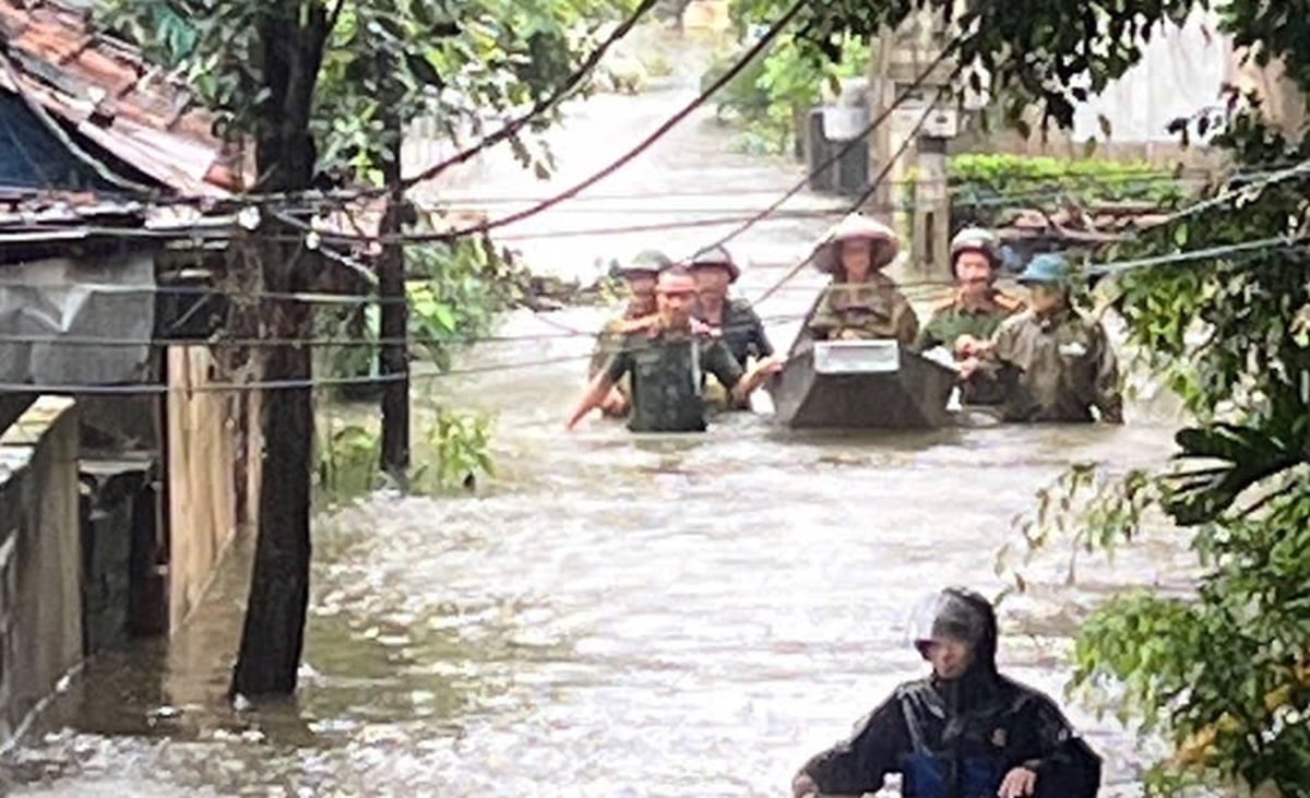 Nước lũ tràn đê bối, Nam Định di dời gần 500 hộ dân- Ảnh 6.