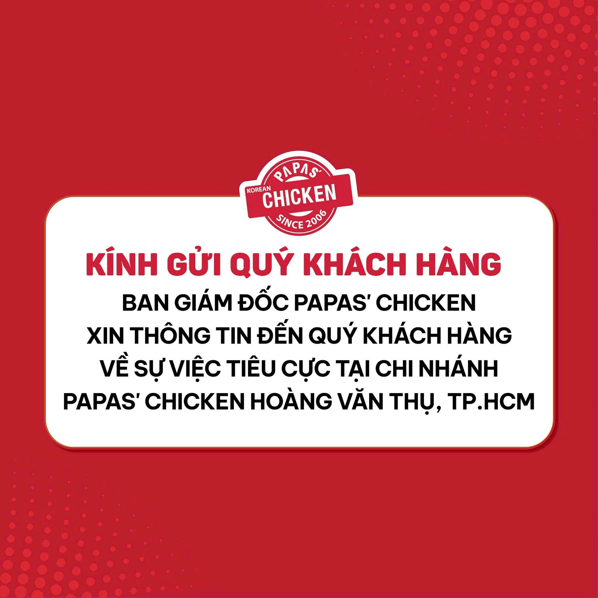 Bị lộ tin nhắn nội bộ về việc dùng đồ ăn thừa bán cho khách, chuỗi gà rán 18 năm tuổi tại Việt Nam lên tiếng- Ảnh 3.