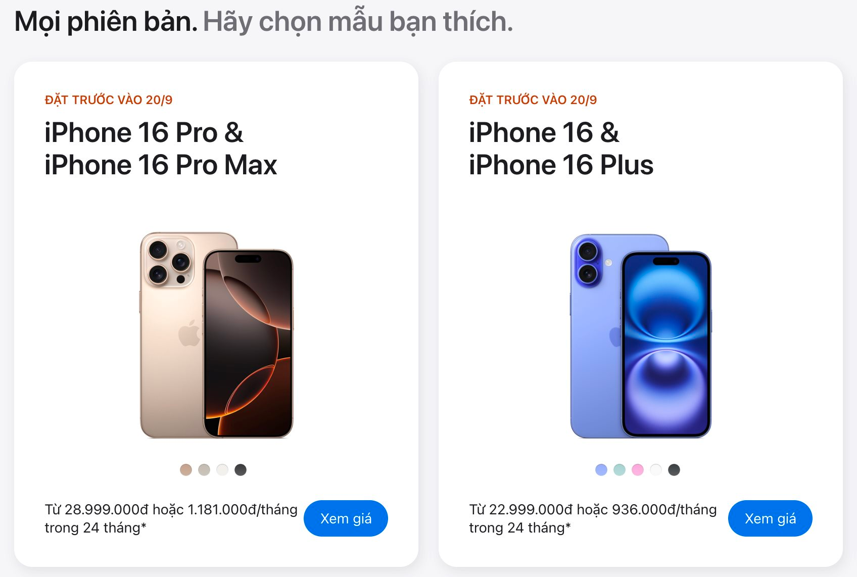 4 mẫu iPhone 16 khác gì nhau, nên dùng hết lương "đập hộp" iPhone 16 Pro Max hay mua iPhone 16 cho rẻ?- Ảnh 2.