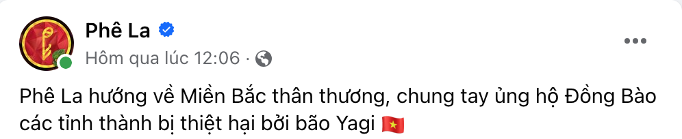 Tiếp nối KATINAT, MIXUE ủng hộ khắc phục thiên tai 2 tỷ đồng, thương hiệu cùng nhà Phê La đóng góp nửa tỷ- Ảnh 3.