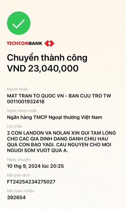 Nữ diễn viên cùng 2 con đập lợn ủng hộ các bạn vùng lũ, con trai nói một câu ai cũng khen mẹ dạy khéo- Ảnh 3.