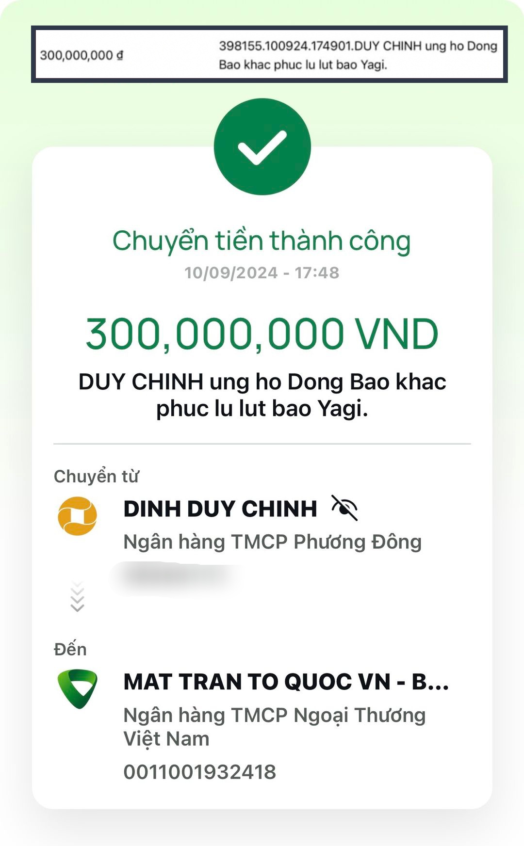 “Check var” sao kê từ thiện của Quang Linh Vlogs, Hà Linh và loạt cái tên ủng hộ hàng trăm triệu: Kết quả khiến netizen thốt lên 2 từ!- Ảnh 6.