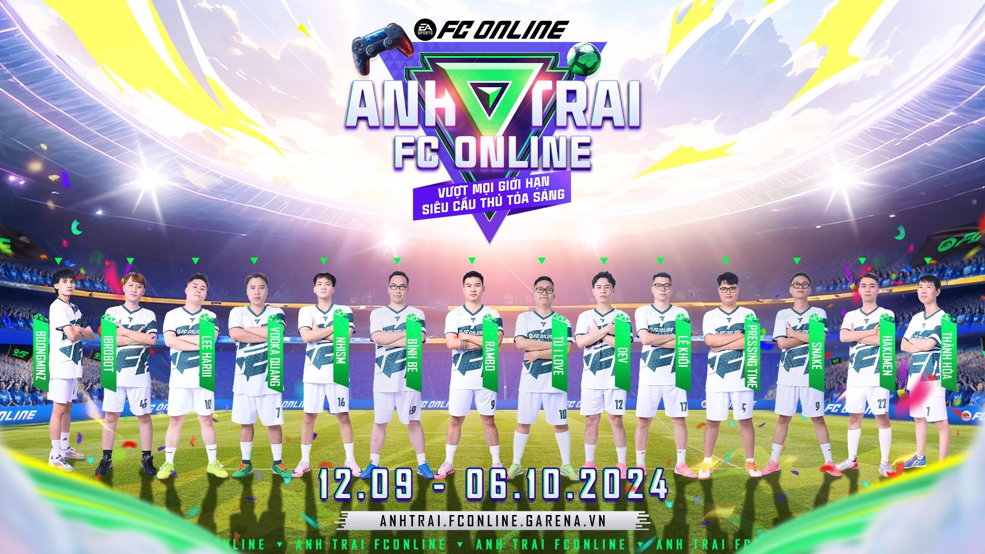 FC Online Ra Mắt Dự Án Đột Phá: “Anh Trai FC Online: Vượt Mọi Giới Hạn – Siêu Cầu Thủ Tỏa Sáng”- Ảnh 1.