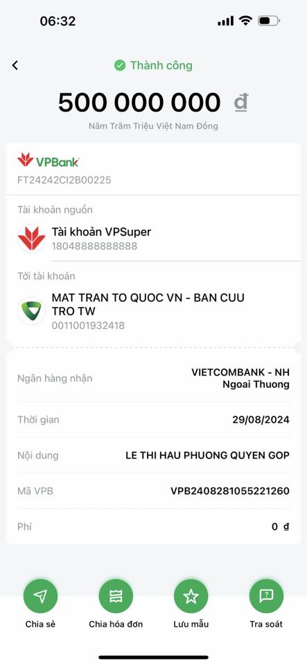 Bị dân mạng tố phông bạt, Phương Lê tung sao kê: