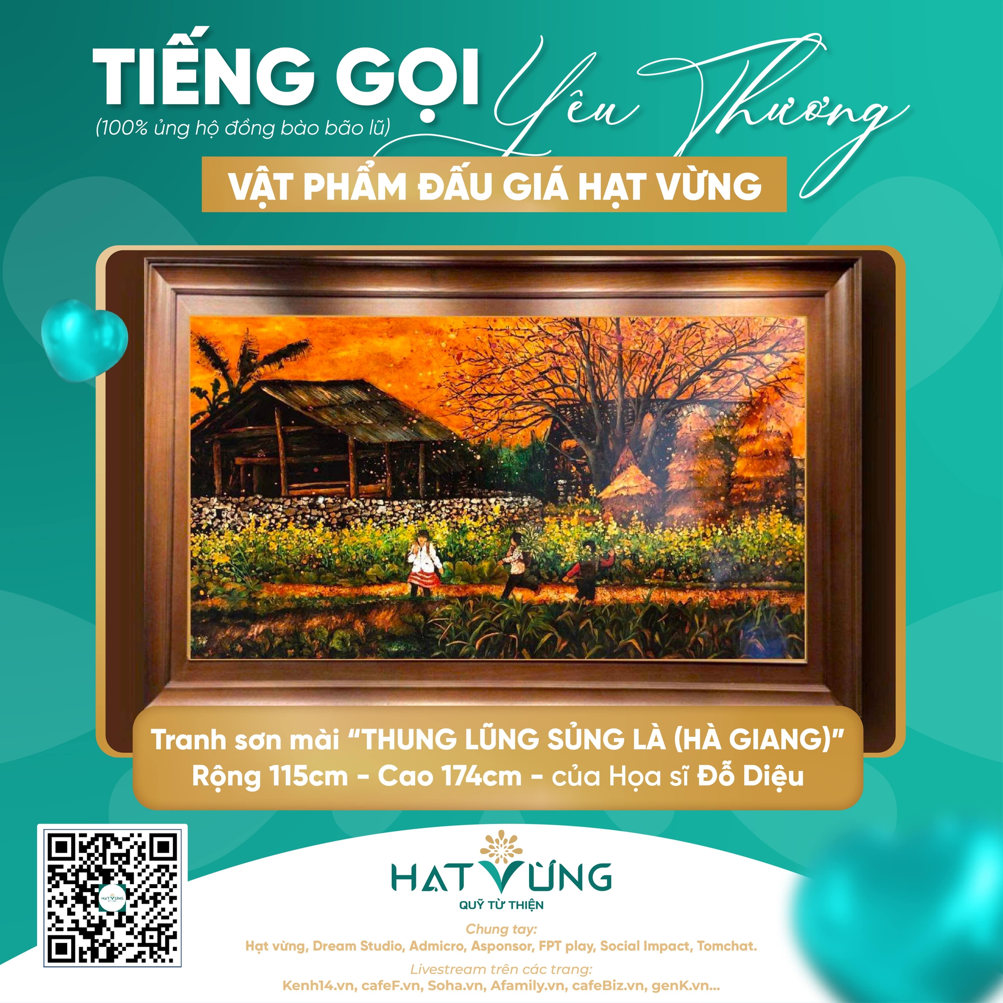 Bức tranh "đóa hoa tuyệt đẹp" của Hà Giang lãnh sứ mệnh đặc biệt với đồng bào miền núi phía Bắc- Ảnh 1.