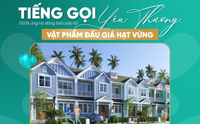 Một DN Việt trao tặng căn nhà hơn 5 tỷ đồng để đấu giá gây quỹ ủng hộ đồng bào bị thiệt hại do bão lũ- Ảnh 1.