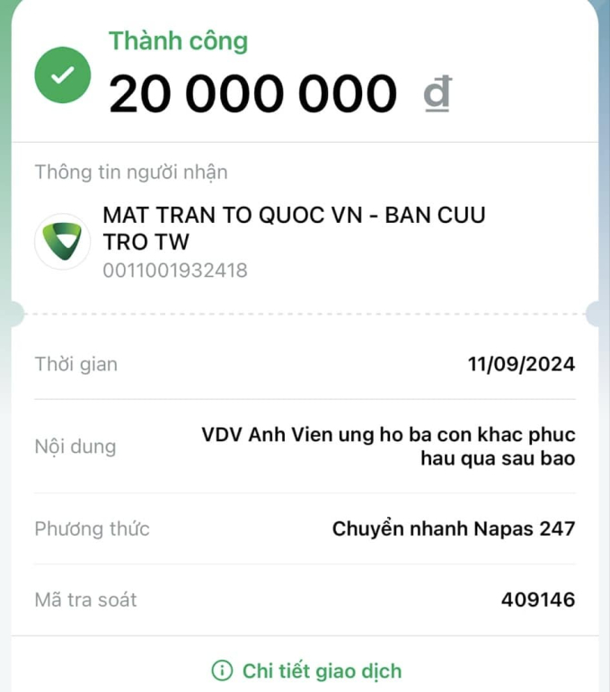 "Check VAR" sao kê ủng hộ của Ánh Viên, kết quả thế nào mà dân tình chấm 100 điểm uy tín!- Ảnh 1.