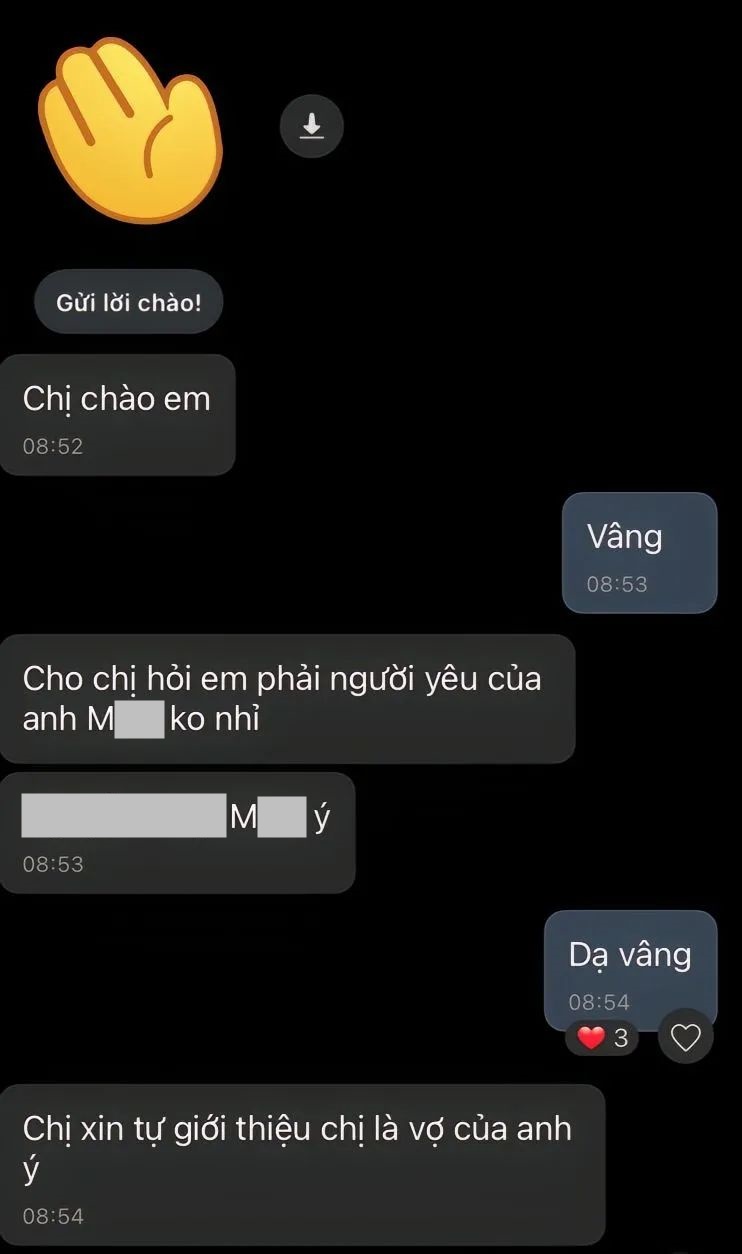 Cái kết của màn chào hỏi điếng người viral khắp MXH: Chào em, em là người yêu của anh M. phải không, chị là vợ của anh M.- Ảnh 1.