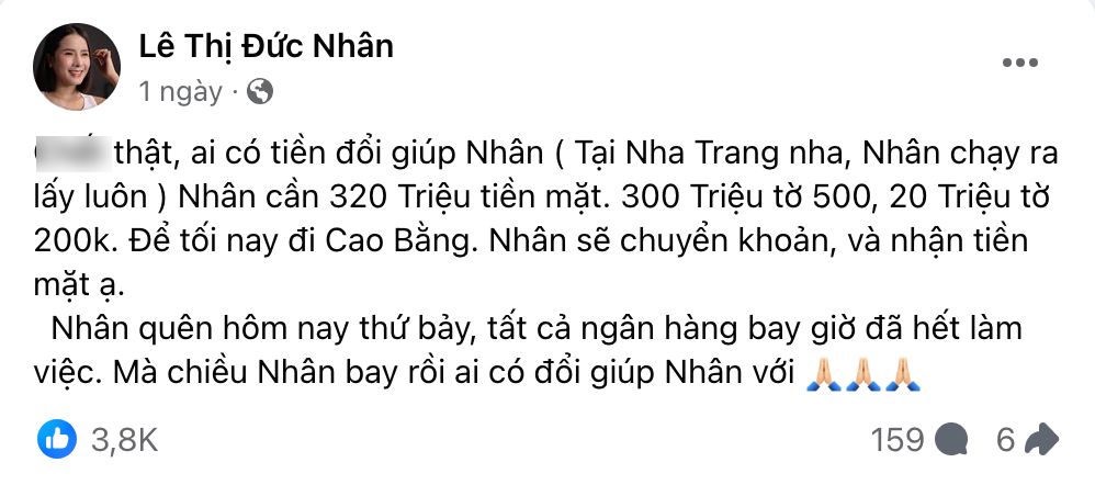 Bà Nhân Vlog tự tay mang 320 triệu đi cứu trợ, netizen lo lắng: "Pha xử lý này cồng kềnh quá"- Ảnh 3.