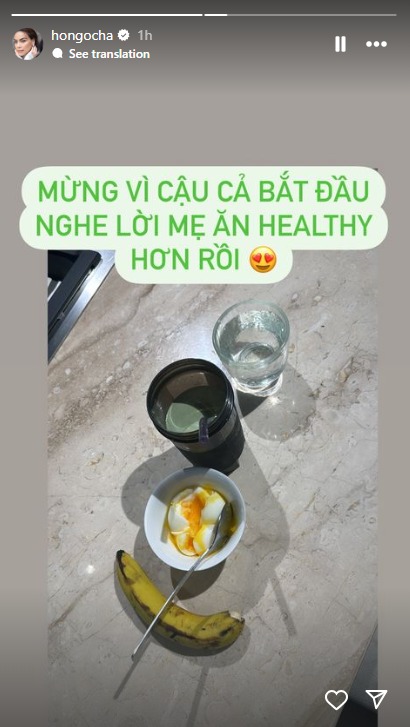 Mừng rỡ vì nói mãi con trai cũng chịu thay đổi thói quen này, chi tiết nhỏ chứng minh Hồ Ngọc Hà quá tinh tế- Ảnh 1.