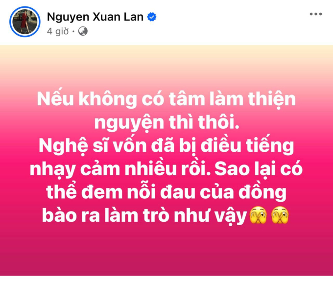 Xuân Lan lộ diện sau cuộc khẩu chiến cực căng với Anh Thư- Ảnh 2.