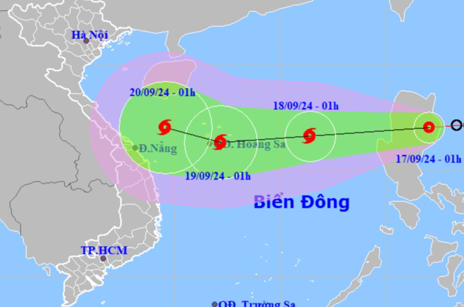 Bão sắp vào Biển Đông, các địa phương theo sát diễn biến- Ảnh 1.