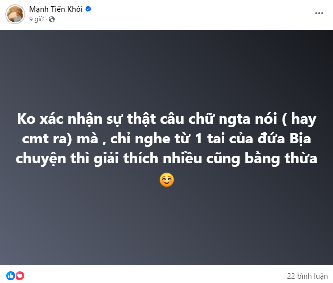 Mạnh Tiến Khôi có phát ngôn bị mắng "thiếu suy nghĩ"- Ảnh 3.