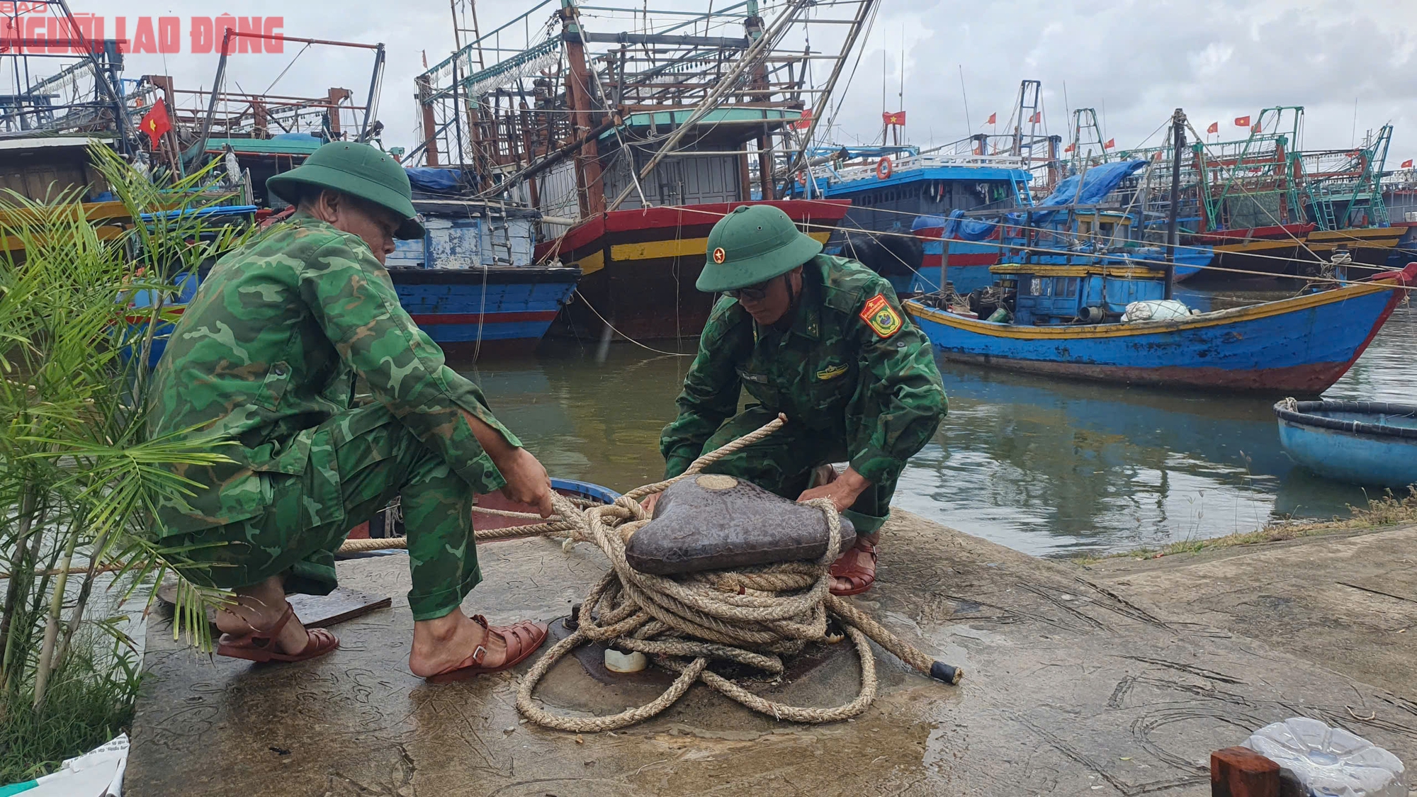 Người dân miền Trung chạy đua chống bão số 4- Ảnh 27.