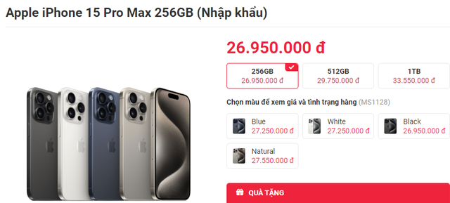 Mẫu iPhone được khách Việt tìm mua nhiều nhất đầu tháng 9: Giá đang giảm mạnh, rẻ hơn tới 8 triệu đồng- Ảnh 1.