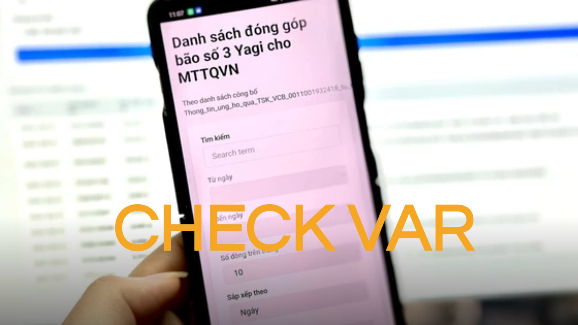 Dân mạng đua nhau "check VAR" sao kê, vậy "check VAR" thực sự là gì?- Ảnh 1.