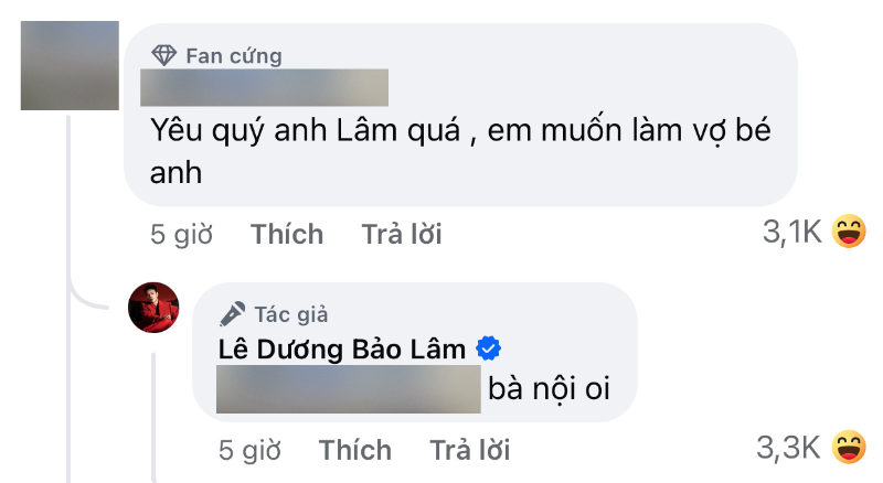 Sao nam Vbiz được fan ngỏ lời xin làm