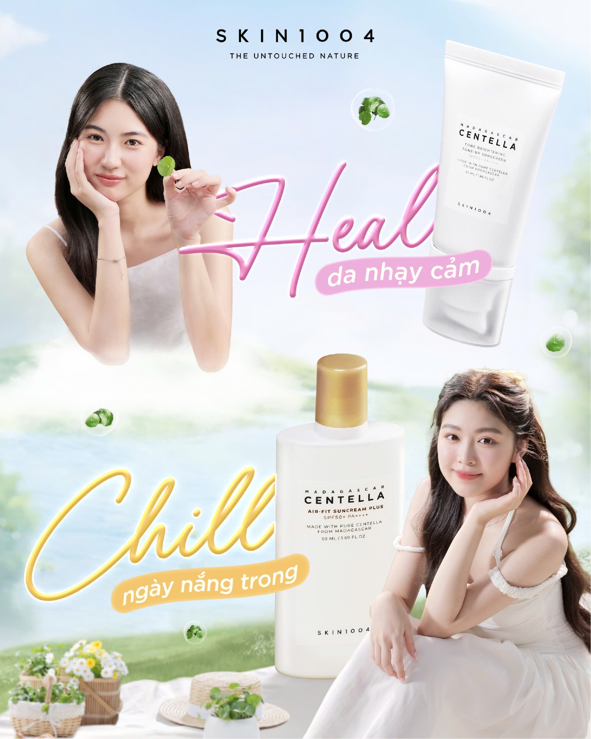 Gấp đôi visual: Lọ Lem - Hà Thi chuẩn "ngoan xinh yêu" trong TVC kết hợp cùng SKIN1004- Ảnh 2.