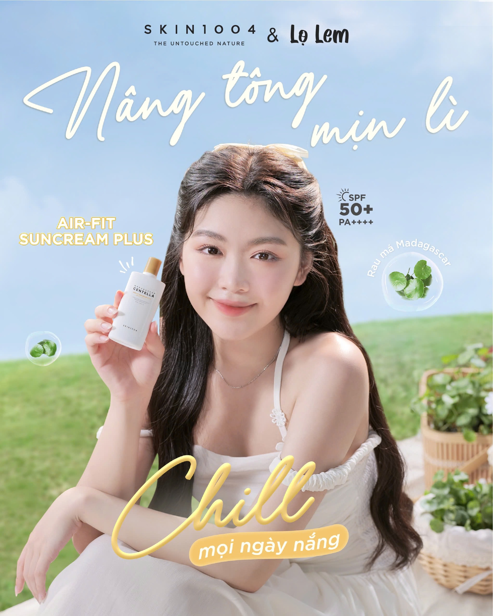 Gấp đôi visual: Lọ Lem - Hà Thi chuẩn "ngoan xinh yêu" trong TVC kết hợp cùng SKIN1004- Ảnh 4.