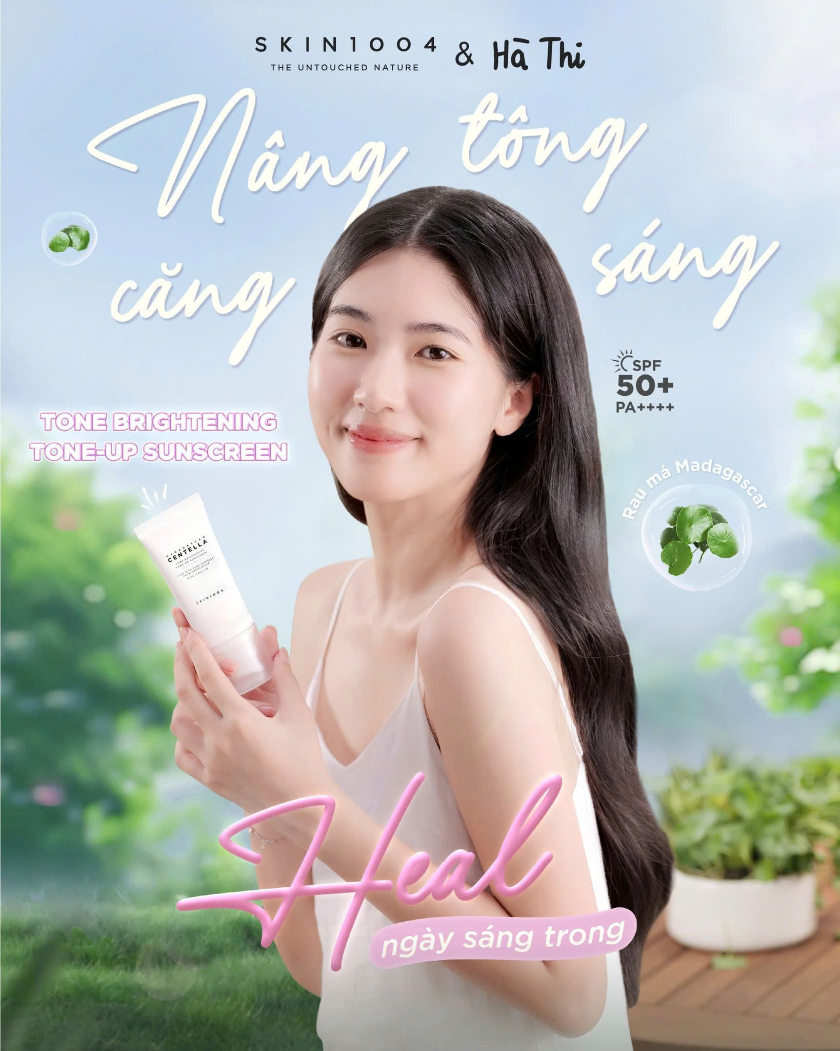 Gấp đôi visual: Lọ Lem - Hà Thi chuẩn "ngoan xinh yêu" trong TVC kết hợp cùng SKIN1004- Ảnh 6.