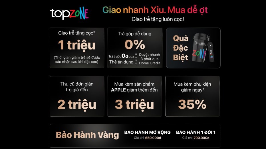 “Đỉnh nóc, kịch trần, bay phấp phới” với ưu đãi mua 1 được 7 khi đặt trước iPhone 16 Series tại TopZone- Ảnh 1.