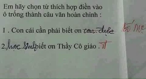 Đề bài yêu cầu "Viết 1, 2 câu cảm động về câu chuyện Hai anh em", học sinh ngoáy bút 4 từ không ai ngờ!- Ảnh 2.