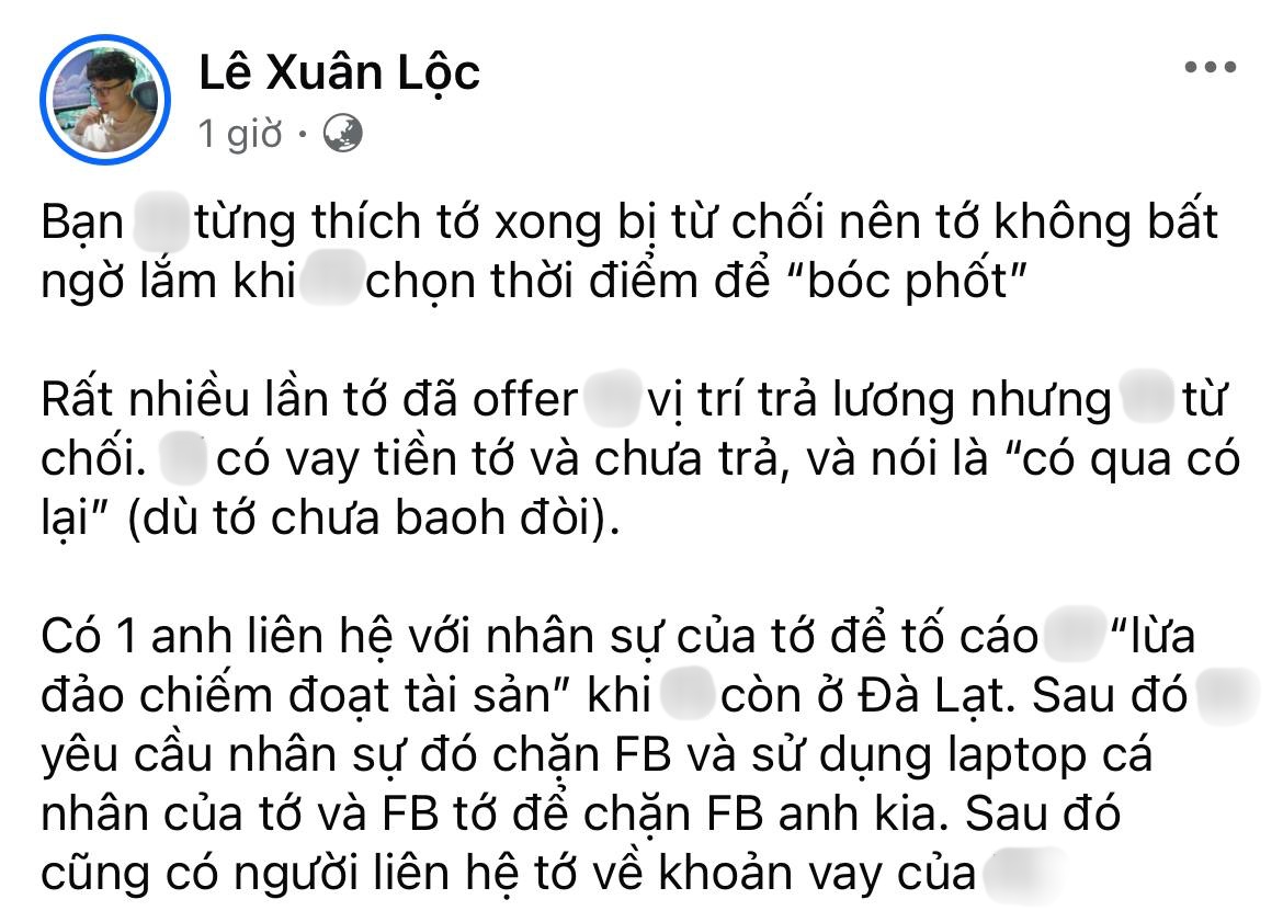 Lộc lên tiếng vụ chèn ép, vu khống nhân viên lấy nhẫn rồi đuổi việc: Nói gì mà netizen bảo xem lại tư duy?- Ảnh 2.