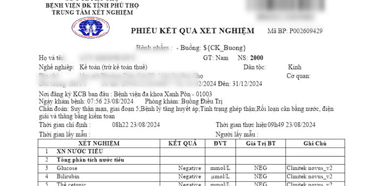 Chàng trai Phú Thọ bàng hoàng khi phát hiện suy thận giai đoạn cuối ở tuổi 24- Ảnh 1.