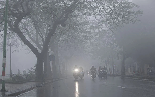 Thông tin mới nhất về đợt gió mùa đông bắc sắp tràn về: Có nơi dưới 19 độ C- Ảnh 1.