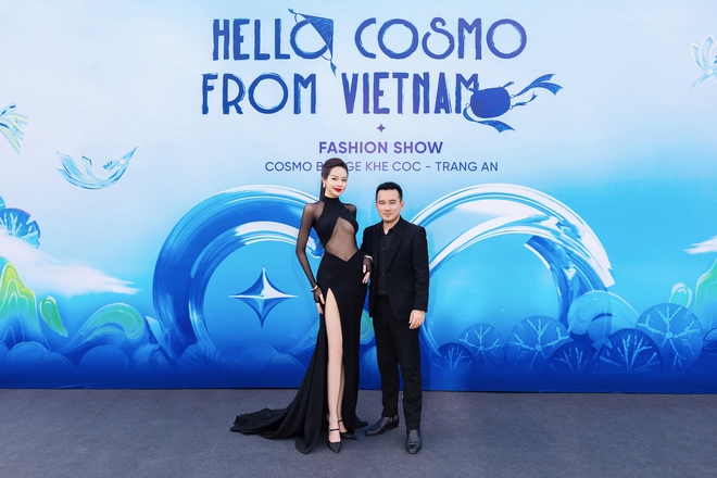 Die Schönheitskönigin besuchte die Show der Designerin Le Thanh Hoa, der beste Teil war die Rafting-Performance des First-Face-Trios – Foto 9.