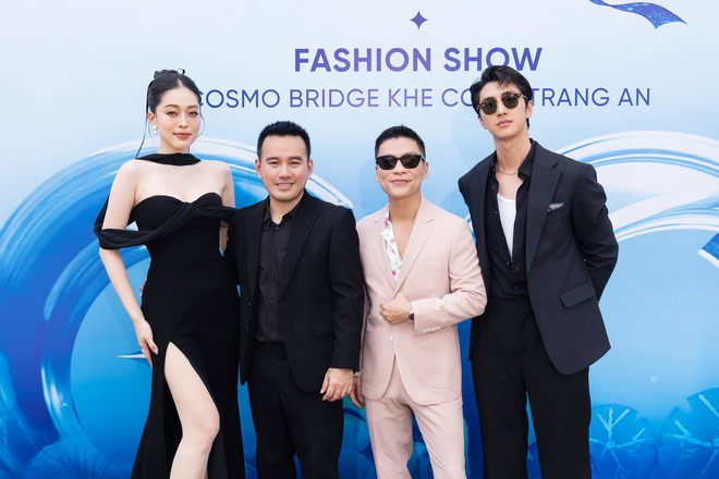 Die Schönheitskönigin besuchte die Show der Designerin Le Thanh Hoa, der beste Teil war die Rafting-Performance des First-Face-Trios – Foto 6.