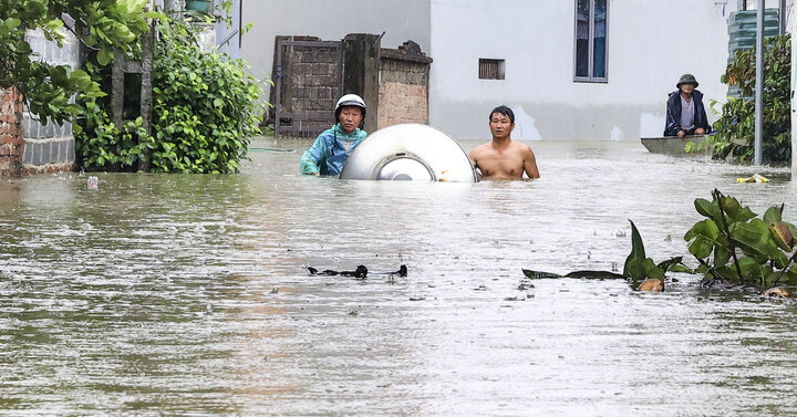 Cảnh báo lũ sông Tích, sông Bùi lên trở lại, Hà Nội rà soát, sơ tán dân- Ảnh 1.