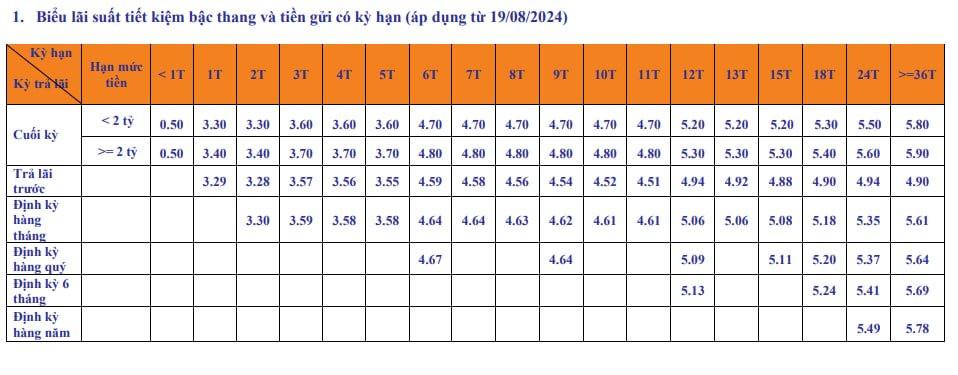 Lãi suất ngân hàng SHB mới nhất tháng 9/2024: Mức cao nhất dành cho kỳ hạn 36 tháng- Ảnh 2.