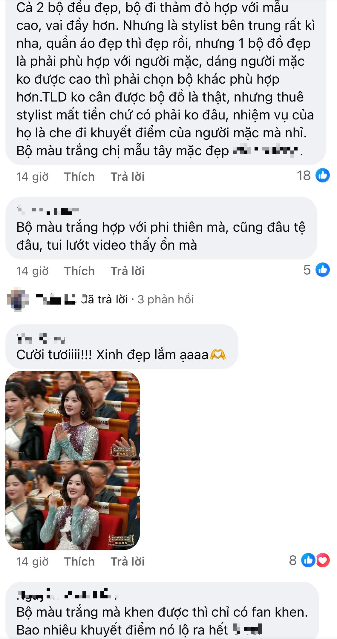 Stylist của triệu lệ dĩnh kêu netizen nên đi khám mắt