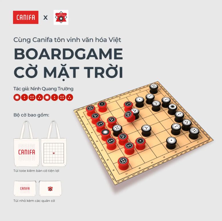 Tôn vinh văn hoá Việt, Canifa giới thiệu sản phẩm lấy cảm hứng từ Boardgame Cờ Mặt Trời- Ảnh 3.