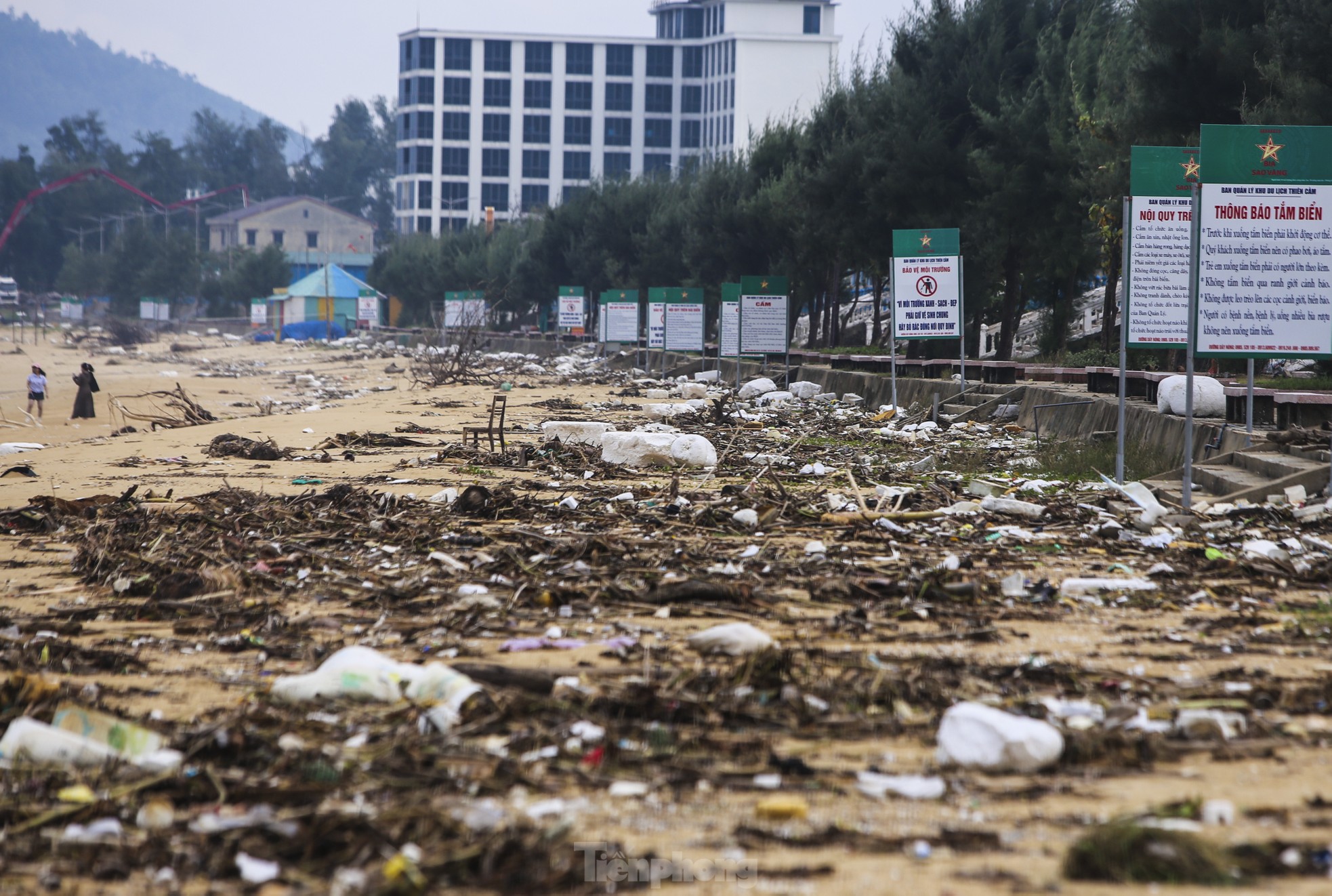 'Biến dạng' bãi biển đẹp nhất Hà Tĩnh- Ảnh 2.