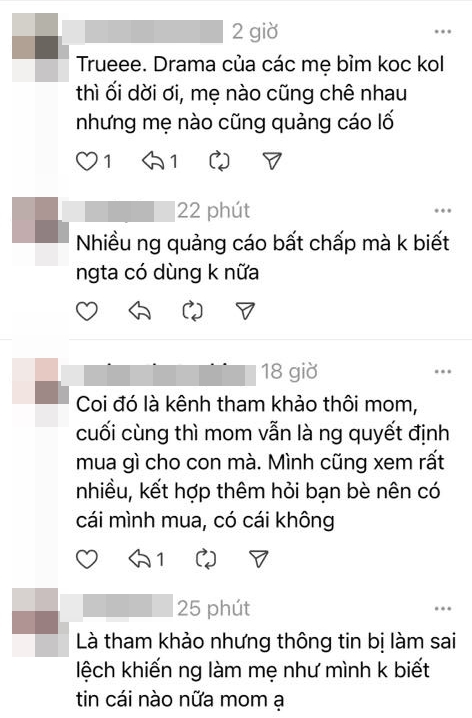 "Mẹ bỉm thời nay quá mệt vì người nổi tiếng, KOL PR sản phẩm vô tội vạ": Làm sao để mẹ không bị "thao túng"?- Ảnh 6.