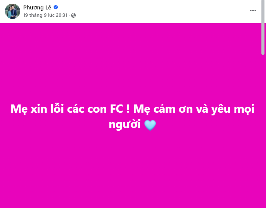 Phương Lê liên tục đăng đàn tâm trạng nhưng Vũ Luân không phản hồi, chuyện gì đây?- Ảnh 1.